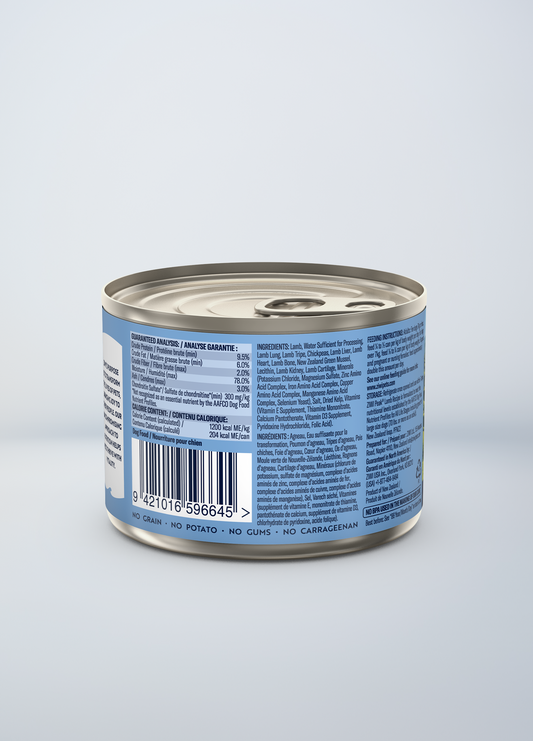 Original Canned Wet Lamb Recipe for dogs | Canned wet food for dogs