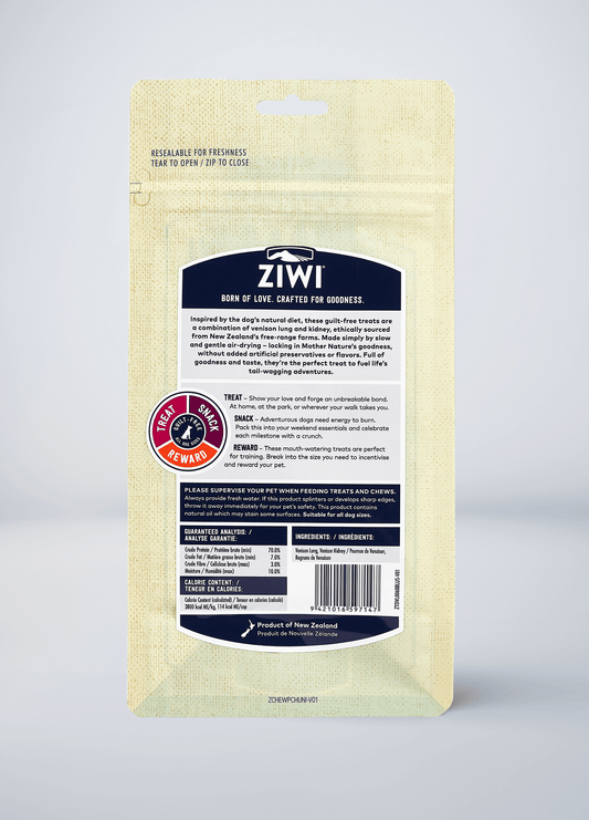 Venison Lung & Kidney | Chews, treats & rewards