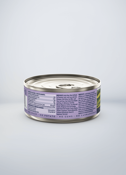 Original Canned Wet Rabbit & Lamb Recipe for cats | Canned wet food for cats
