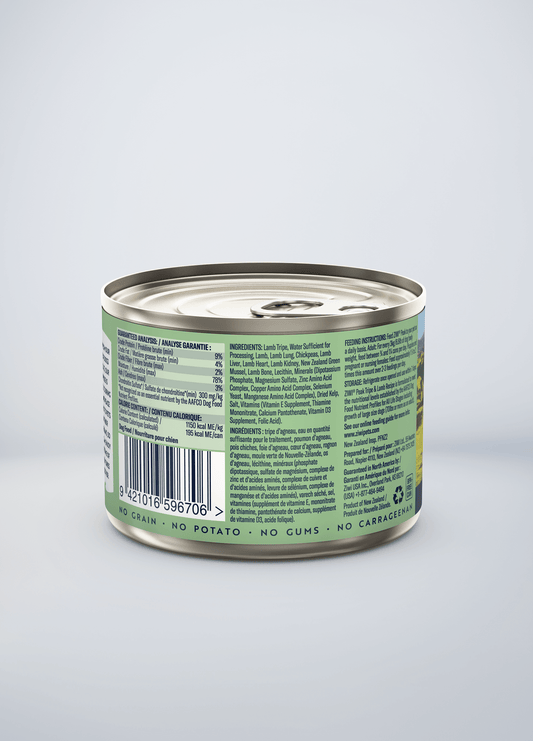 Original Canned Wet Tripe & Lamb Recipe for dogs | Canned wet food for dogs