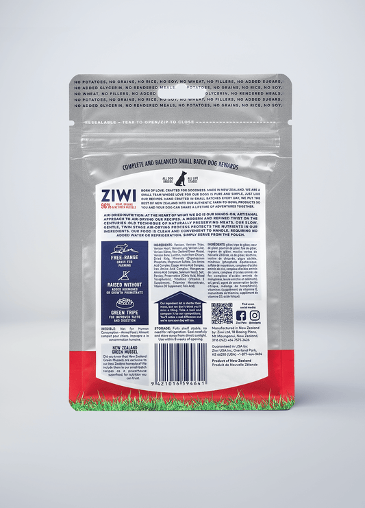 Venison Good Dog Rewards™ | Chews, treats & rewards