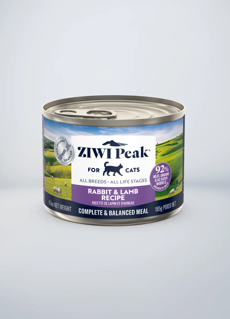 고양이를 위한 오리지널 젖은 토끼 &amp; 양고기 통조림 레시피