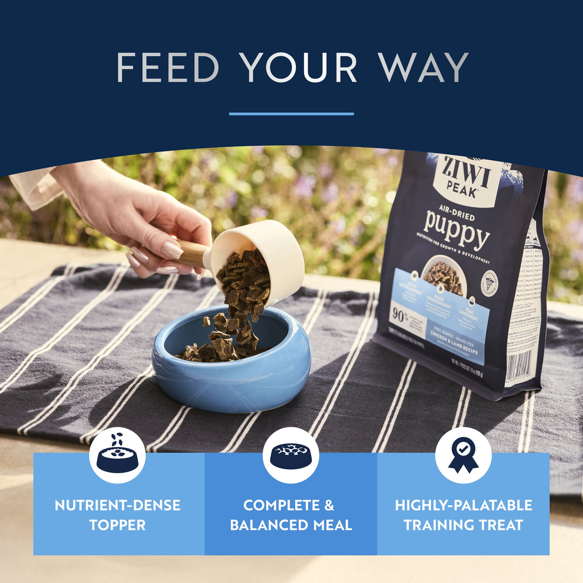 Original Air-Dried Chicken & Lamb Recipe for puppies