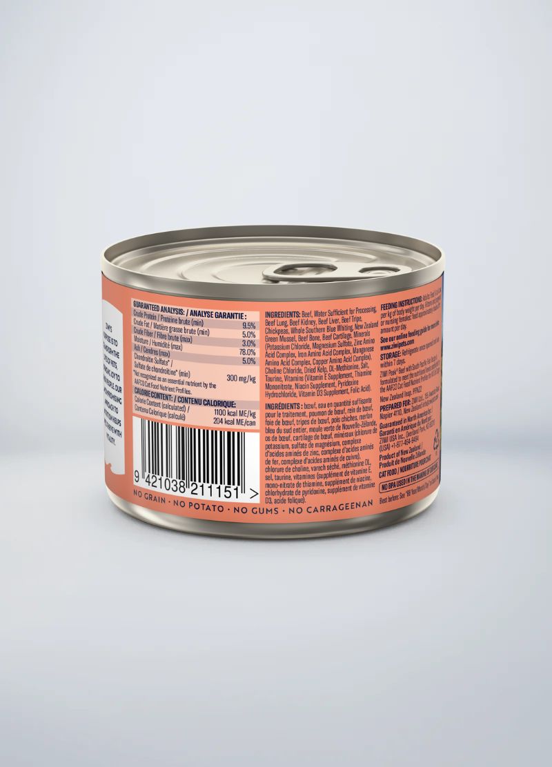 Original Canned Wet Beef & South Pacific Fish Recipe for cats