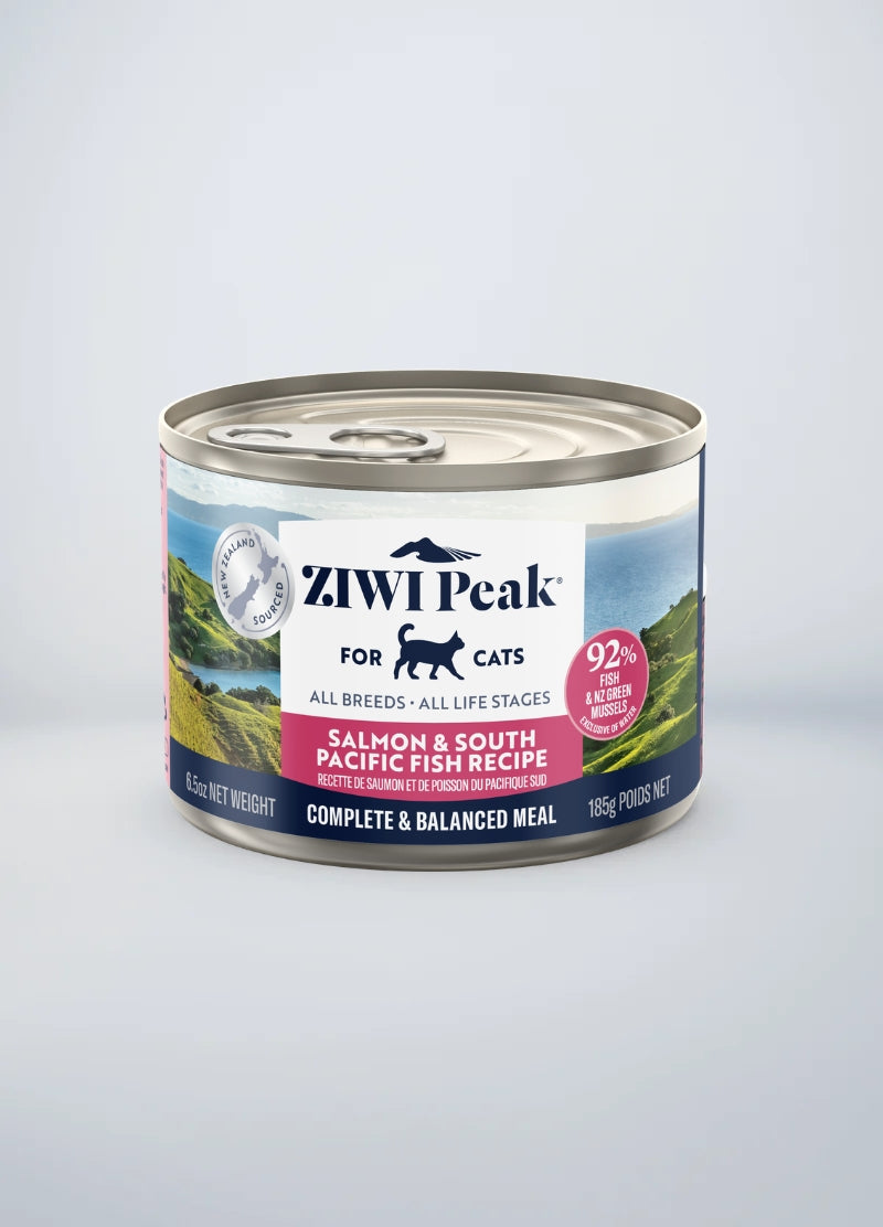 Canned Wet Salmon and South Pacific Fish for Cats