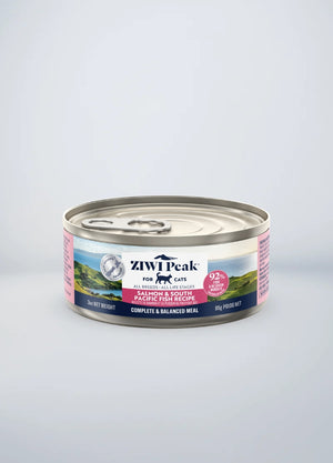 Canned Wet Salmon and South Pacific Fish for Cats | Canned wet food for cats