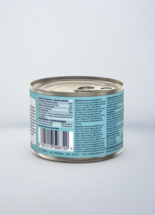 Original Canned Wet Mackerel & Lamb Recipe for dogs | Canned wet food for dogs