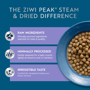 Steam & Dried Cage-free Chicken with Southern Blue Whiting Recipe for kittens | Steam & Dried