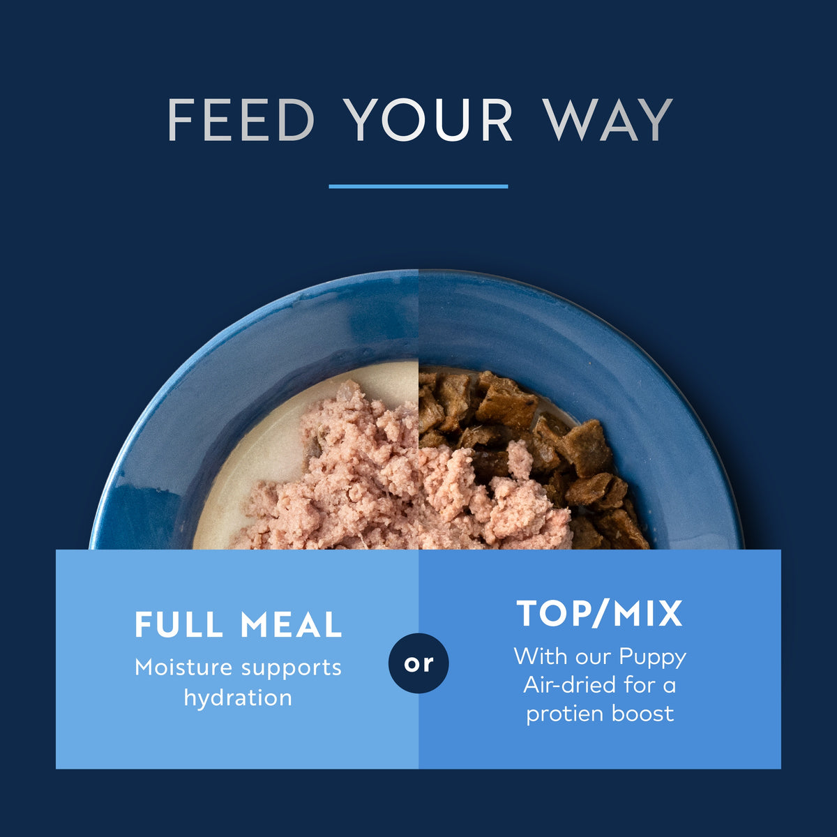 Original Wet Pâté Chicken with Lamb Recipe for puppies