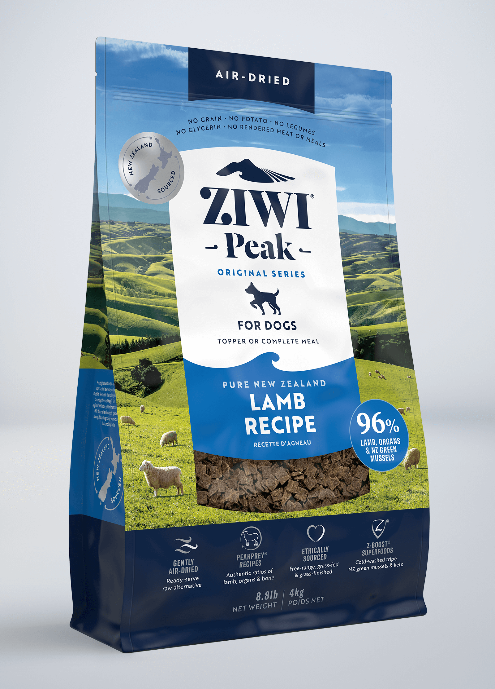 ZIWI peak ラム4kg ドッグフード|ZIWI®ピーク エアドライ ZIWI peak ラム4kg ドッグフード|ZIWI®ピーク エアドライ