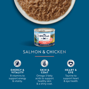 Canned Wet Salmon and Chicken for Cats | Canned wet food for cats