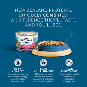 Canned Wet Salmon and South Pacific Fish for Cats | Canned wet food for cats