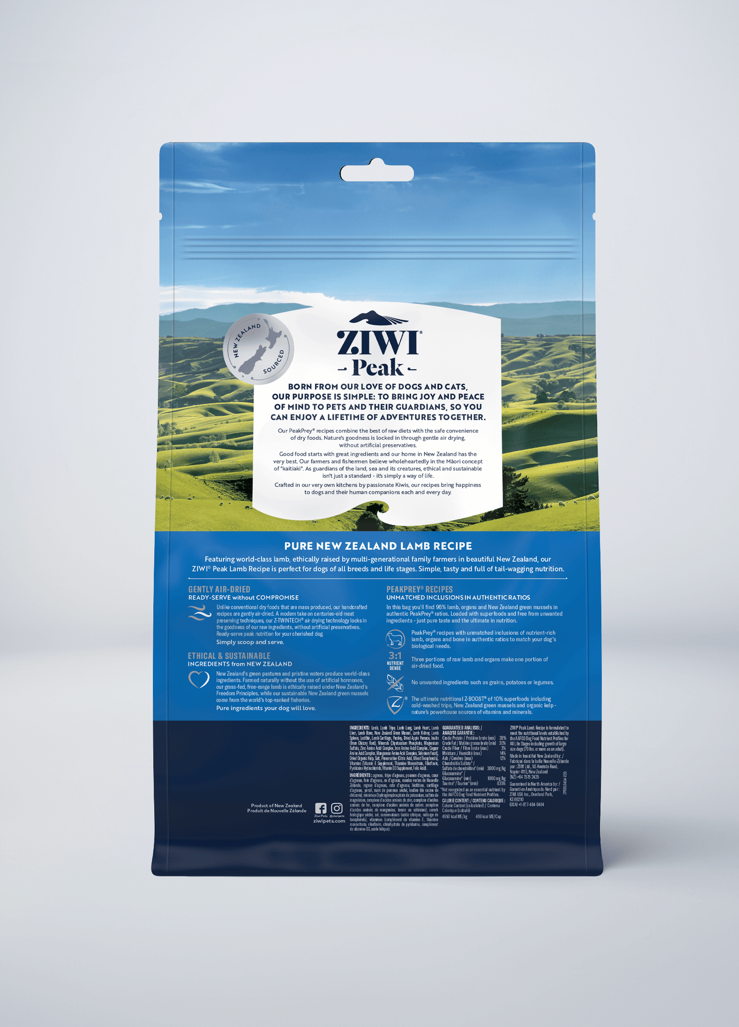 Original Air-Dried Lamb Recipe for dogs