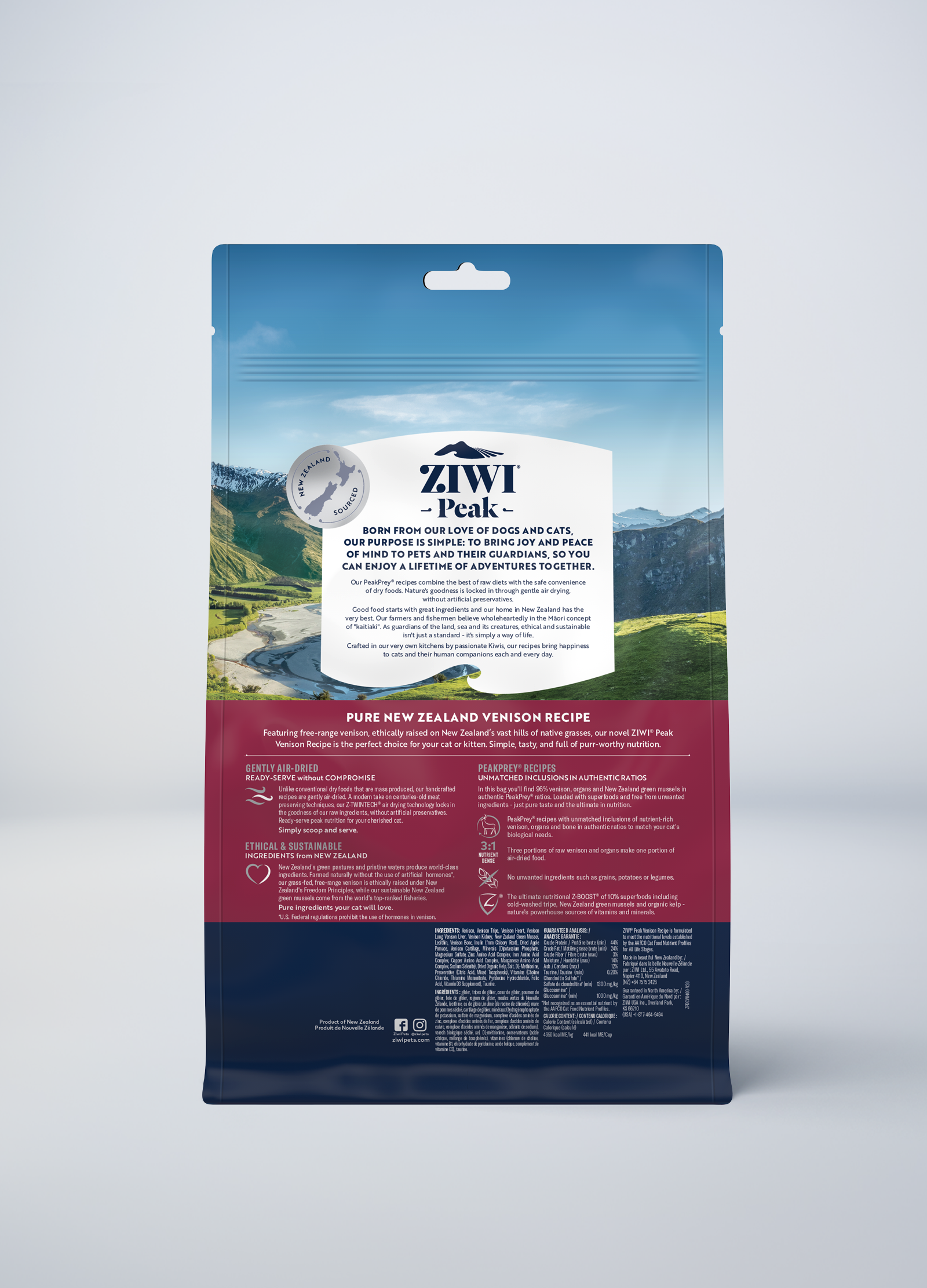 ZIWI® AirDried Venison Cat Food ZIWI® Global