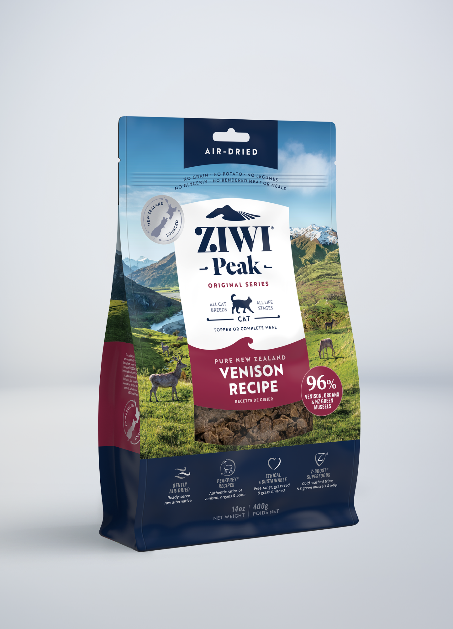 Original Air Dried Venison Recipe for cats