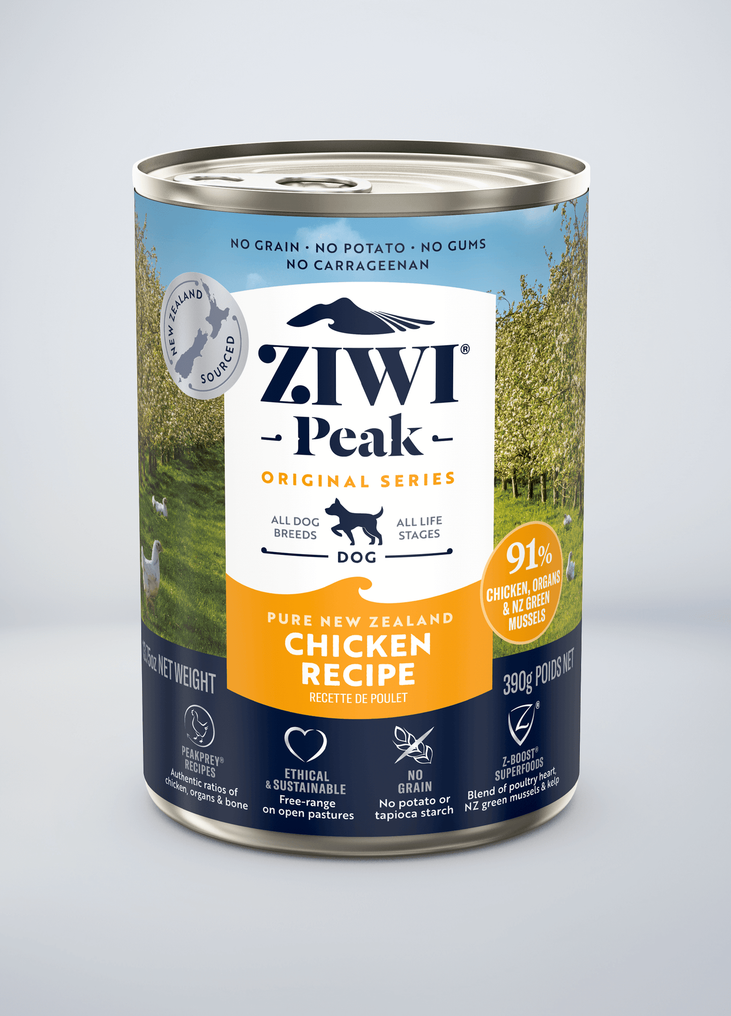 Original Canned Wet Chicken Recipe for dogs
